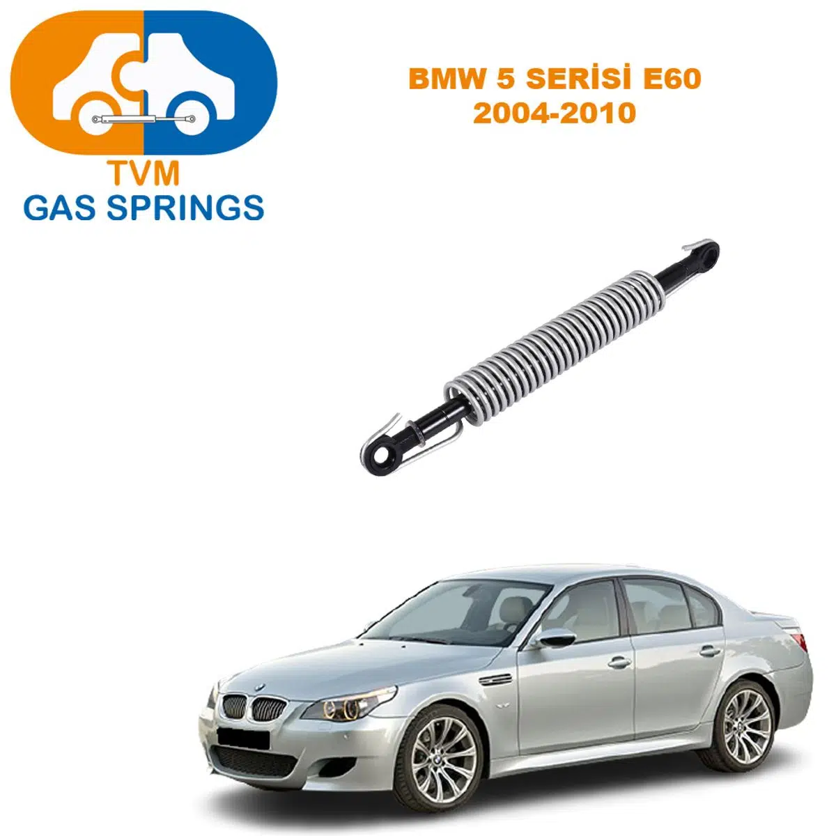 Tvm Gas Springs Bmw 5 Seri E60 2004-2010 Yaylı Bagaj Amortisörü Sağ (1 Adet) 