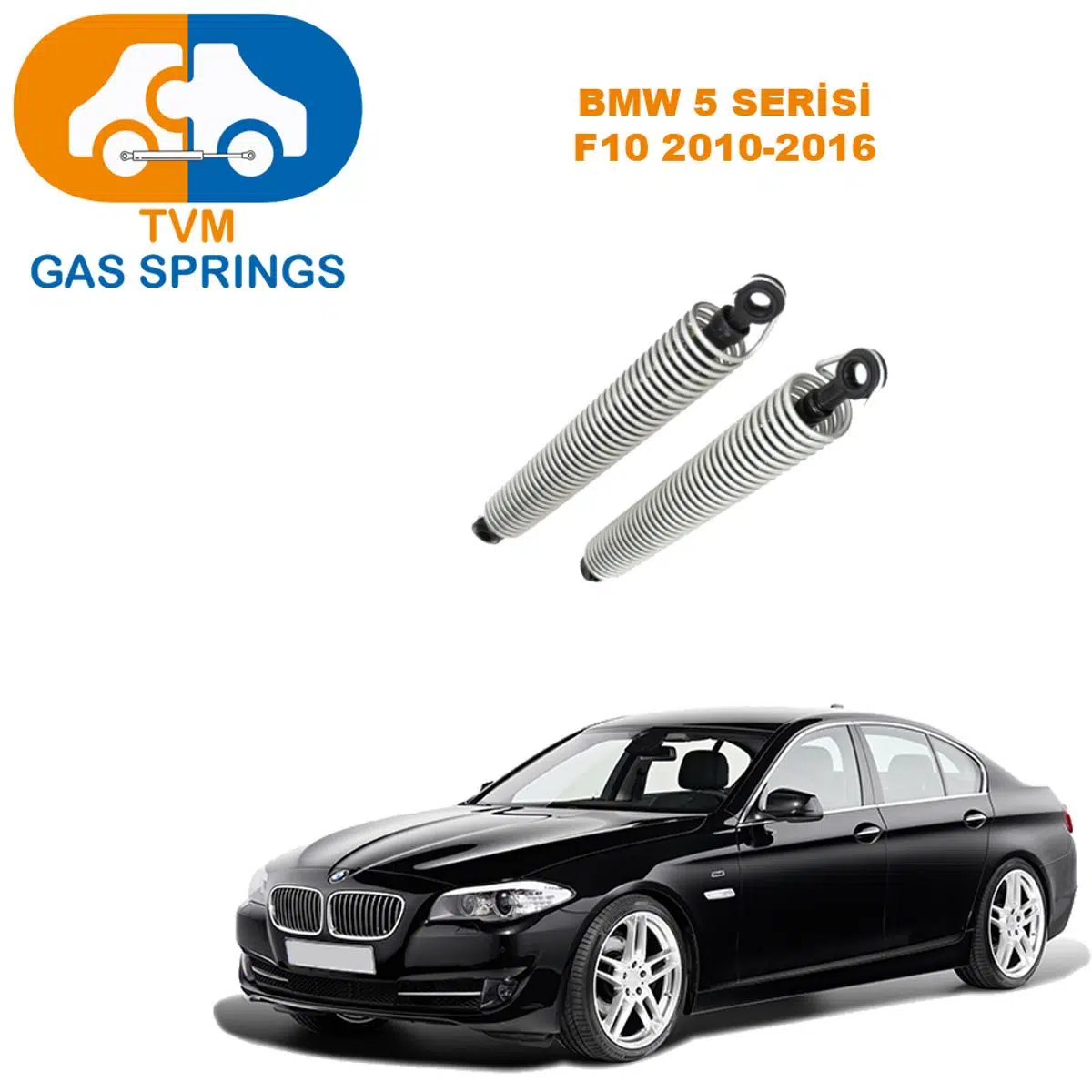 Tvm Gas Springs Bmw 5 Seri F10 2010-2016 Yaylı Bagaj Amortisörü Sağ / Sol (2 Adet) 