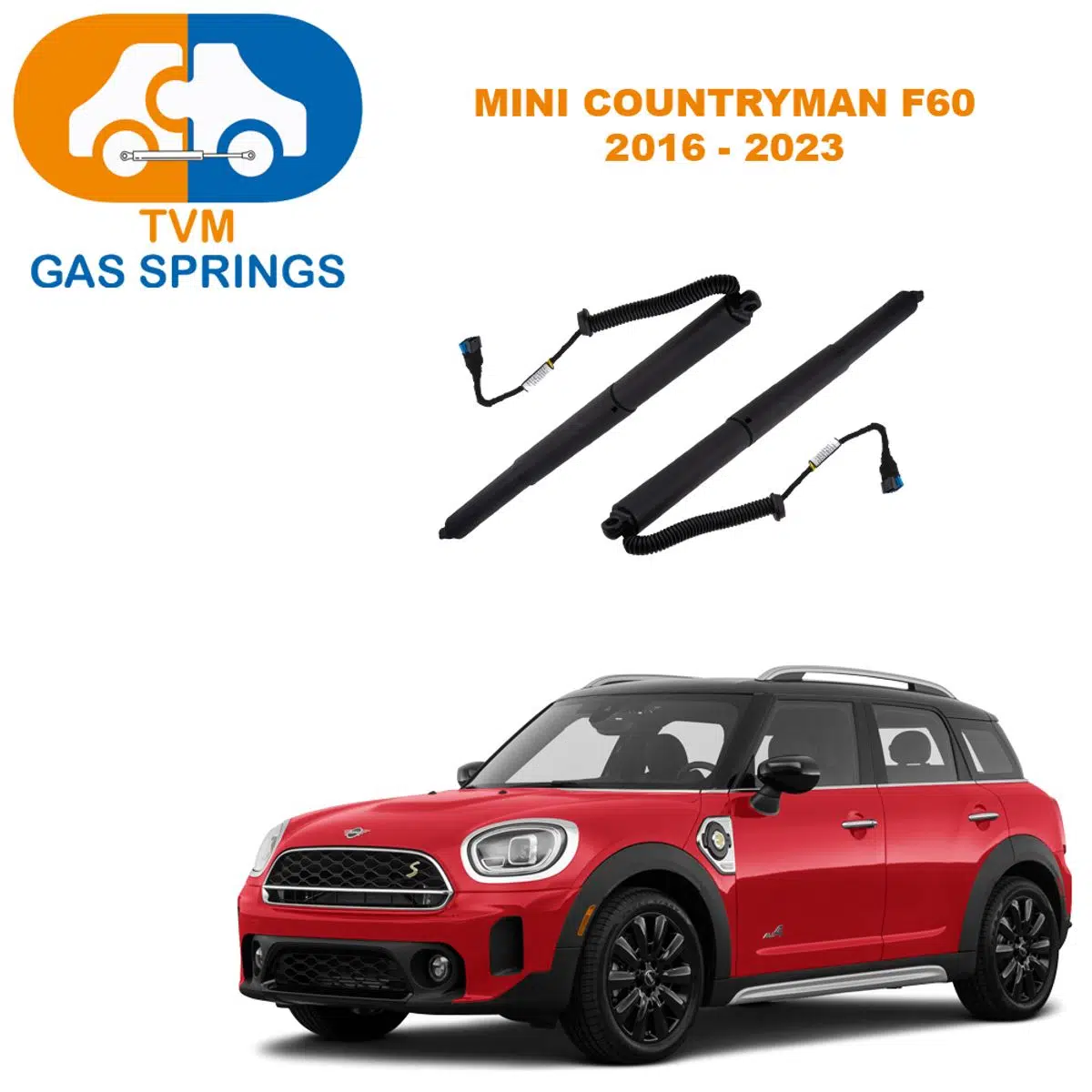 Tvm Gas Springs Mini Countryman 2016-2023 Elektrikli Bagaj Amortisörü Sağ / Sol (2 Adet) 