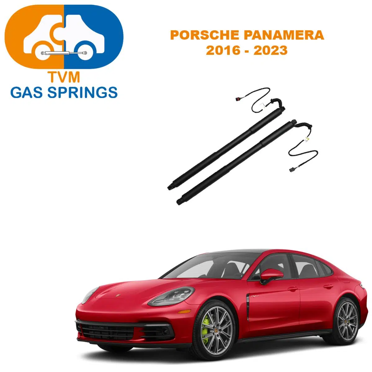 Tvm Gas Springs Porsche Panamera 2016-2023 Elektrikli Bagaj Amortisörü Sağ / Sol (2 Adet) 