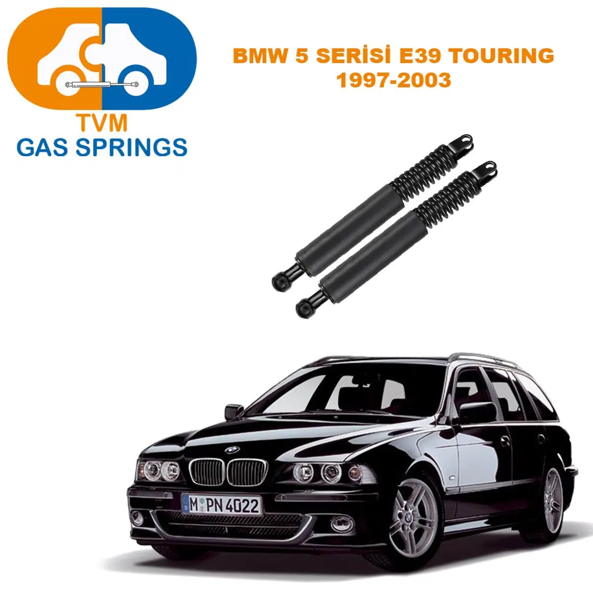 Tvm Gas Springs Bmw 5 Seri E39 Touring 1997-2003 Yaylı Bagaj Amortisörü Sağ / Sol (2 Adet) 
