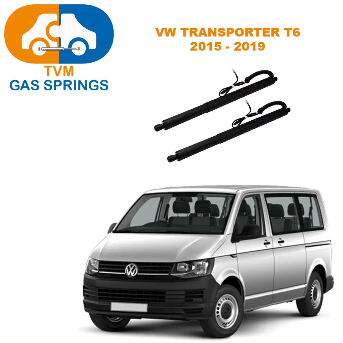 Tvm Gas Springs Vw Transporter T6 2015-2019 Elektrikli Bagaj Amortisörü Sağ / Sol (2 Adet) 
