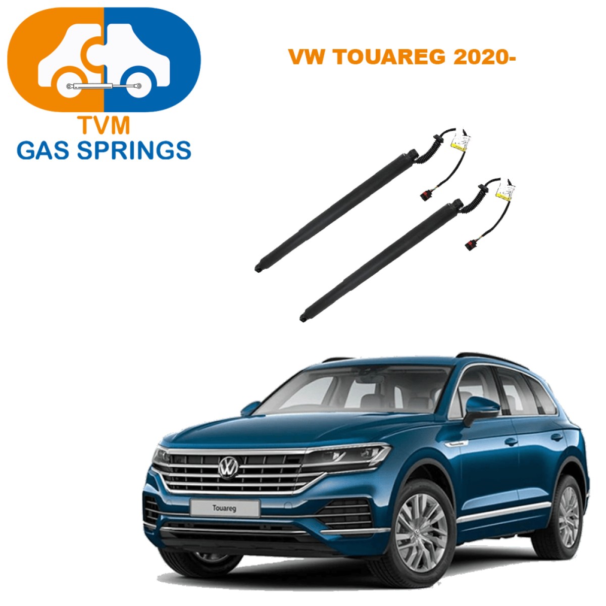 Tvm Gas Springs Vw. Touareg 2020- Elektrikli Bagaj Amortisörü Sağ / Sol (2 Adet) 